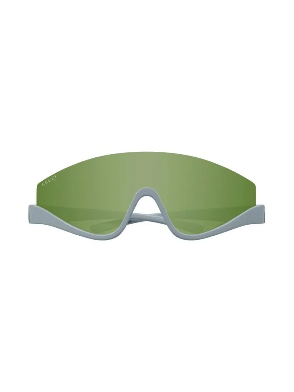 NEW GG1650S 011 GUCCI SUNGLASSES, SHIELD GRAY GREEN UNISEX GUCCI EYEWEAR